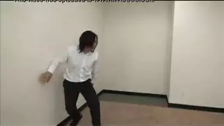 هاوية مثيرة تنتشر في شباك صيد لضرب شرجي خشن